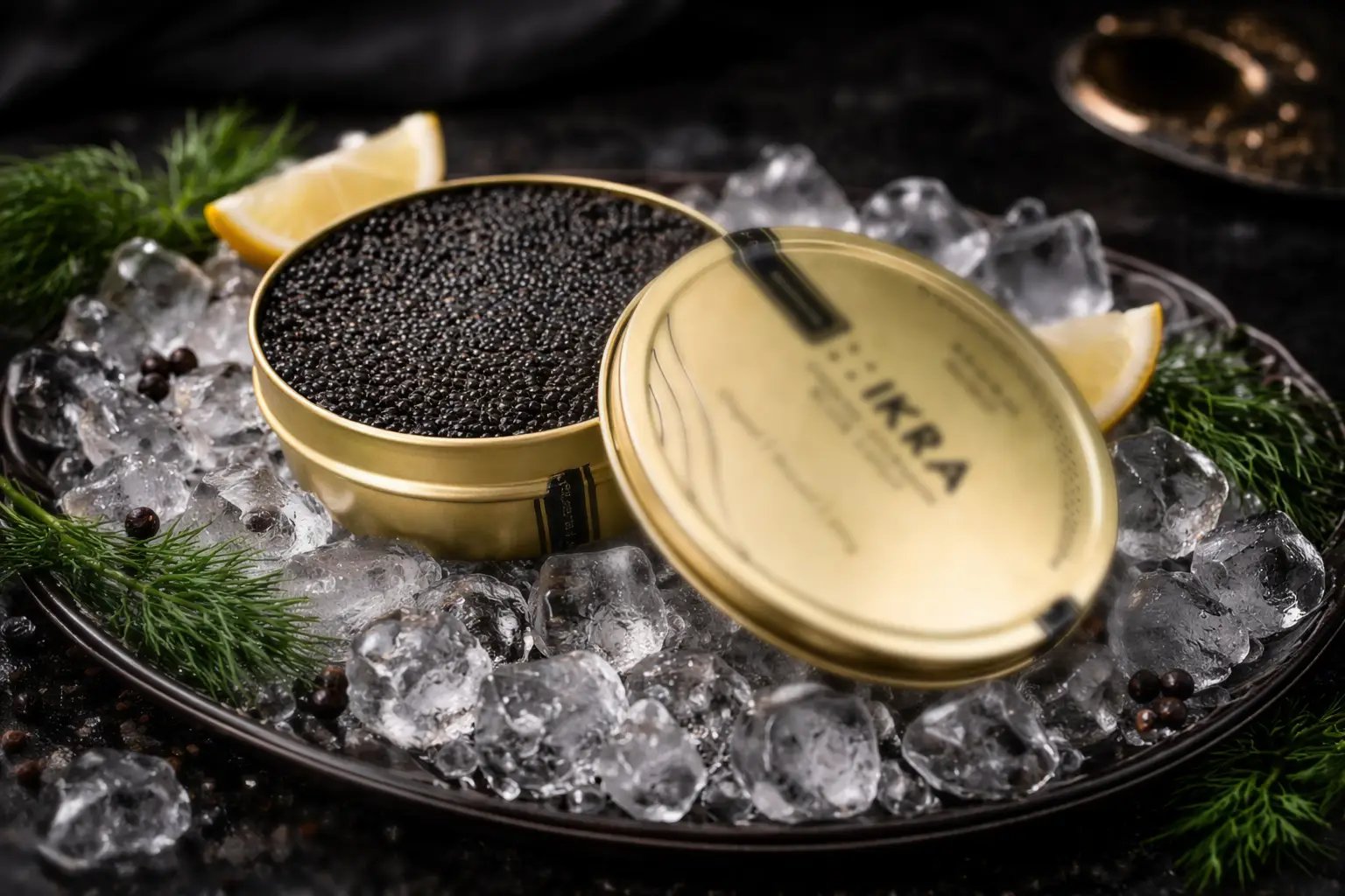 Черная икра Admiral Husso Original 250г